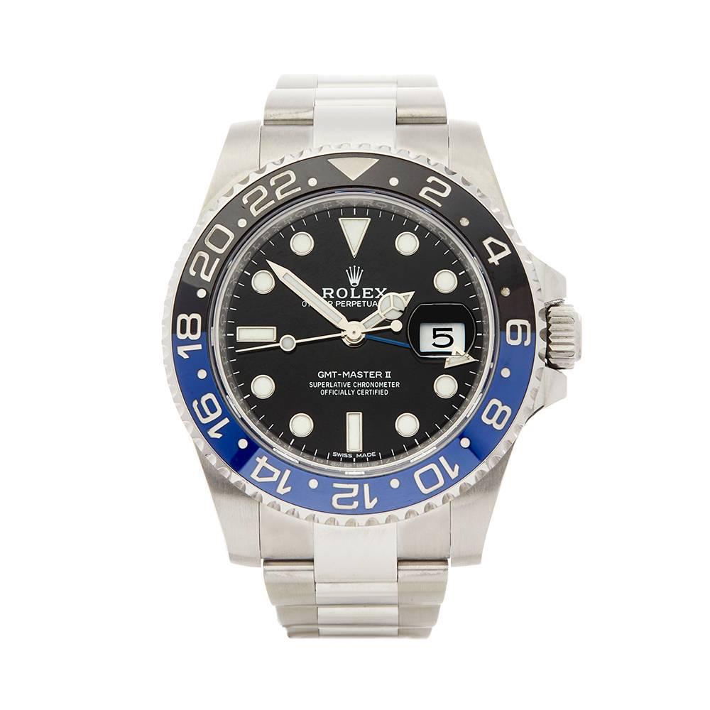 Rolex GMT-Master II Batman 116710BLNR