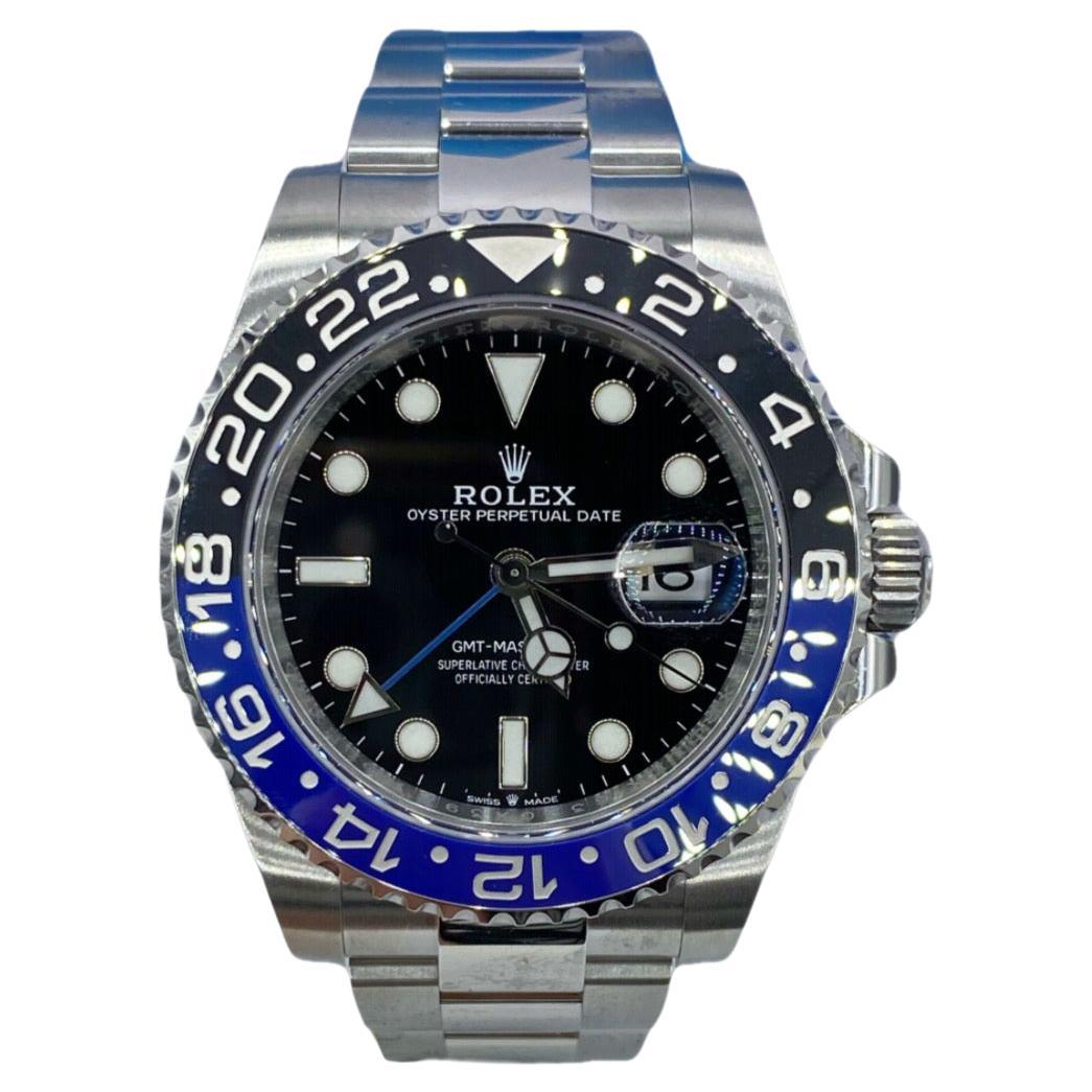 Rolex GMT-Master II Batman Batgirl Jubilee Men's Watch 126710blnr For Sale