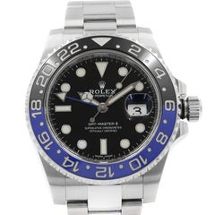 Rolex GMT-Master II 'Batman' Black Dial Steel Automatic Men's Watch 116710BLNR