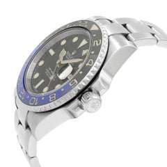 Rolex GMT-Master II Batman Black Dial Steel Automatic Men's Watch 116710BLNR