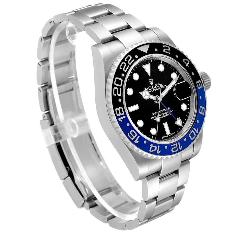 rolex blau schwarz