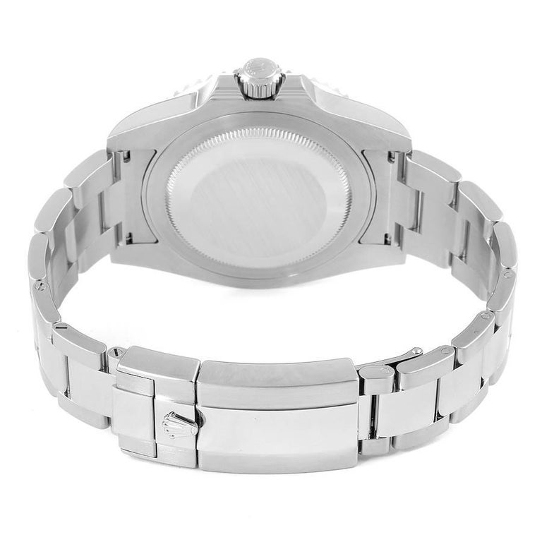 Rolex GMT Master II Batman Blue Black Ceramic Bezel Steel Watch 116710