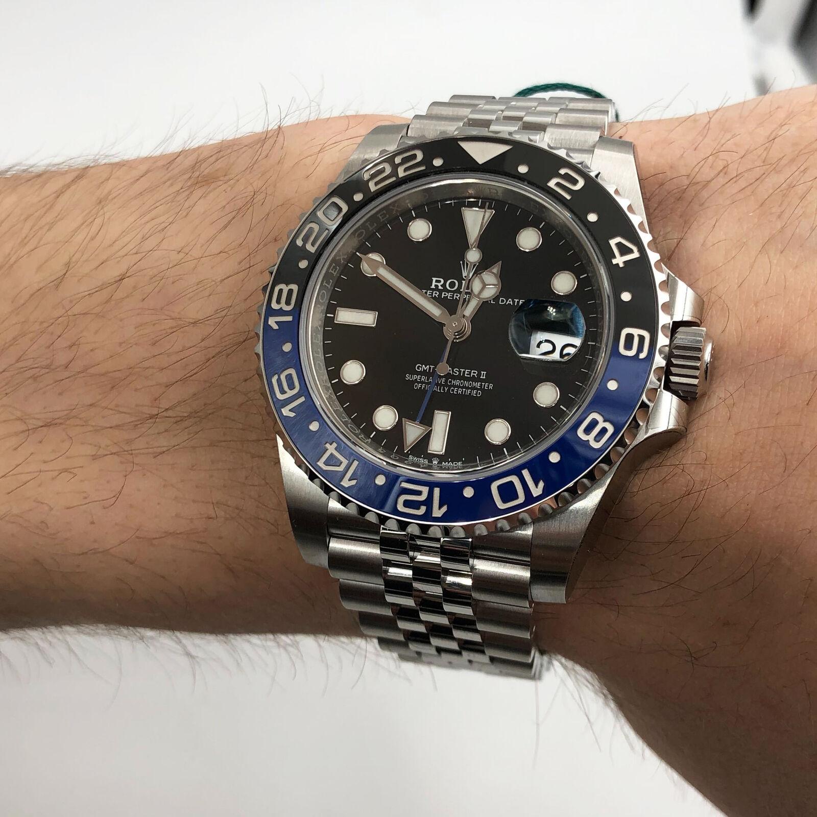 Rolex GMT-Master II Batman Ceramic Steel Jubilee Bracelet 2019 Watch 126710BLNR 1