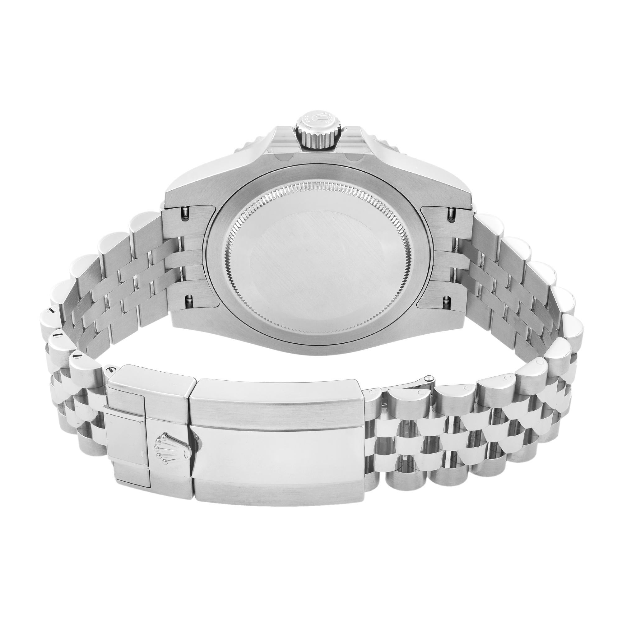 Rolex GMT-Master II Batman Ceramic Steel Jubilee Bracelet Watch 126710BLNR In New Condition In New York, NY