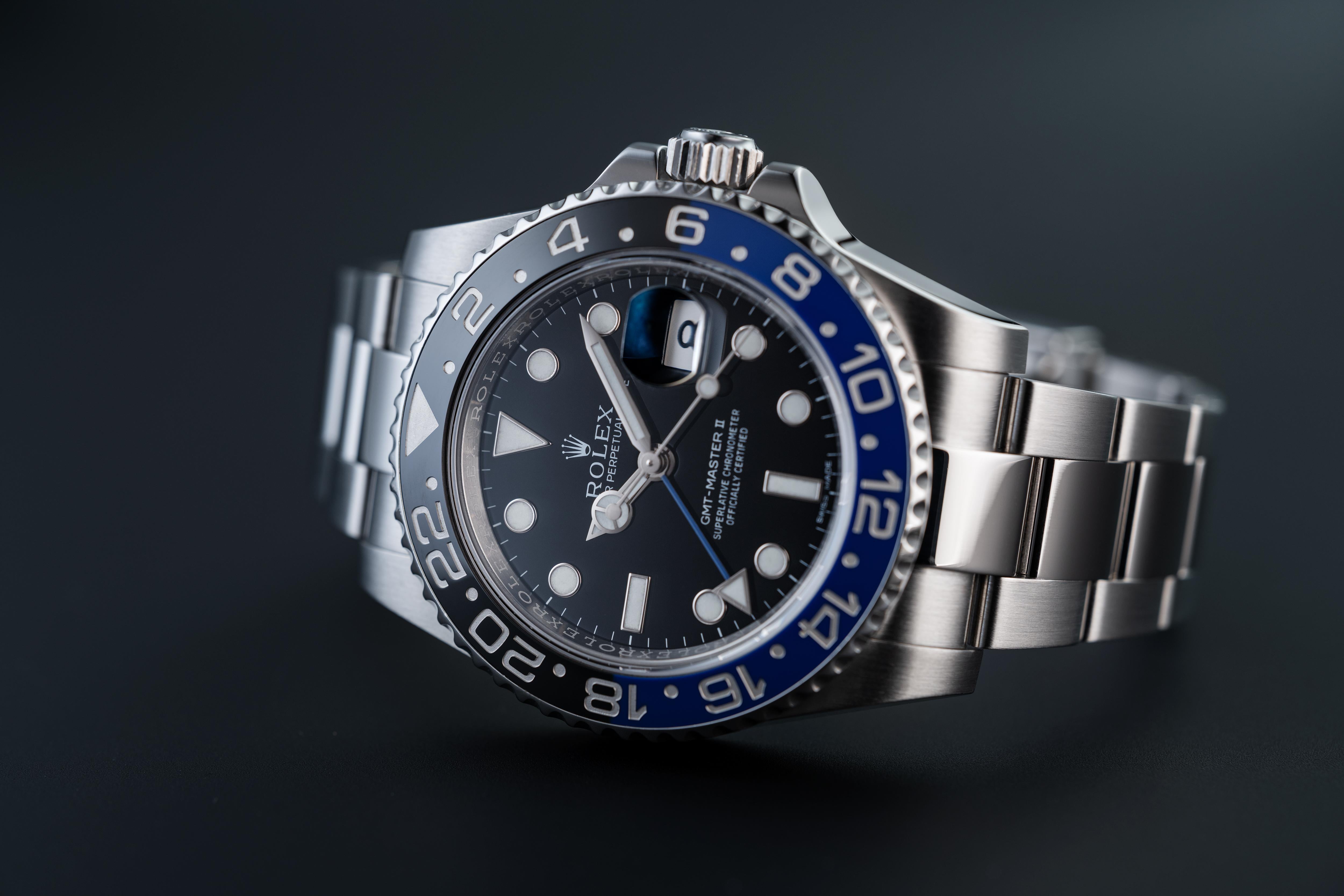 Modern Rolex GMT-Master II Batman For Sale