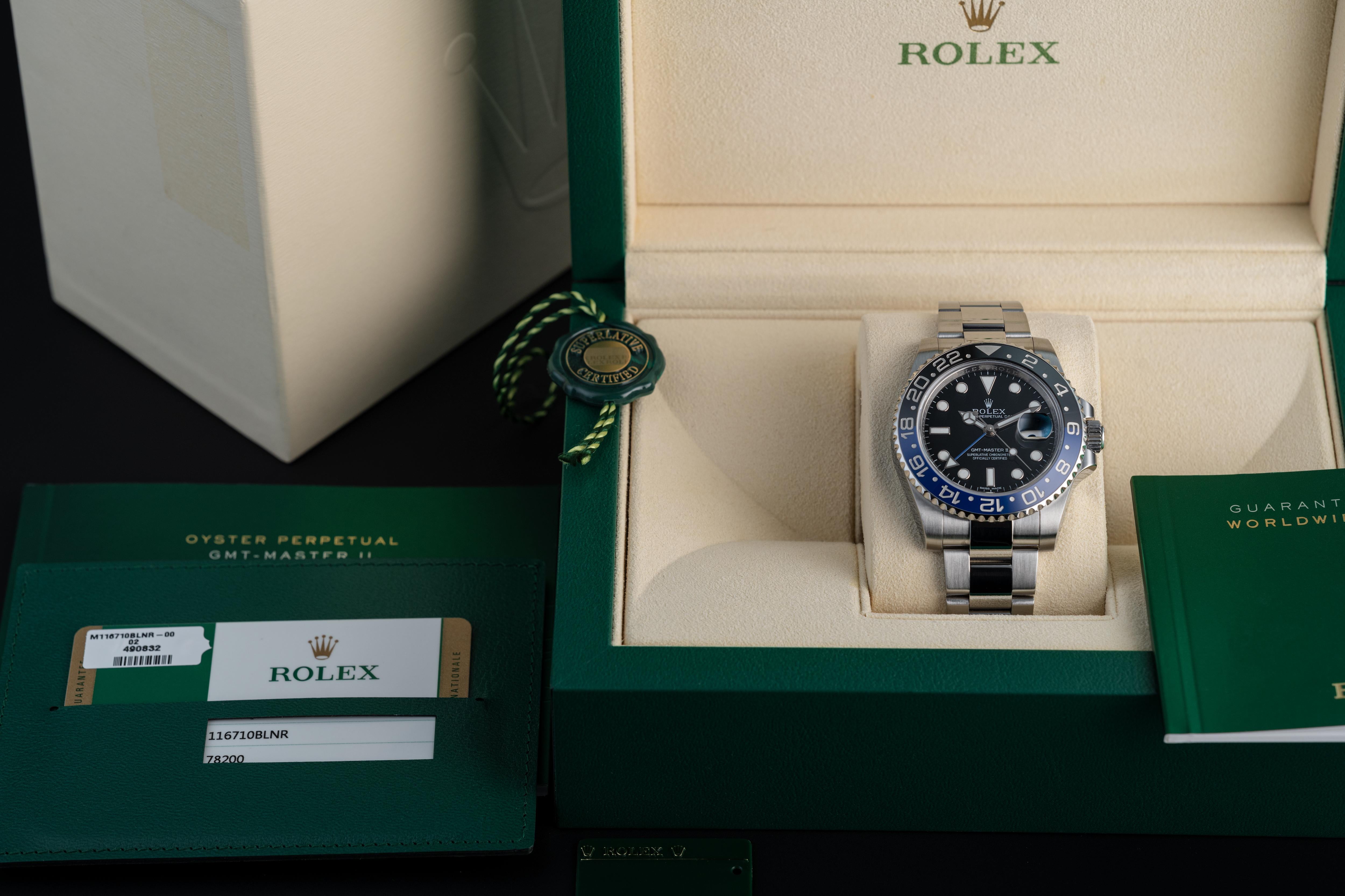 Rolex GMT-Master II Batman For Sale 1