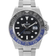 Rolex GMT-Master II Batman Oyster Steel Ceramic Automatic Men Watch 126710BLNR