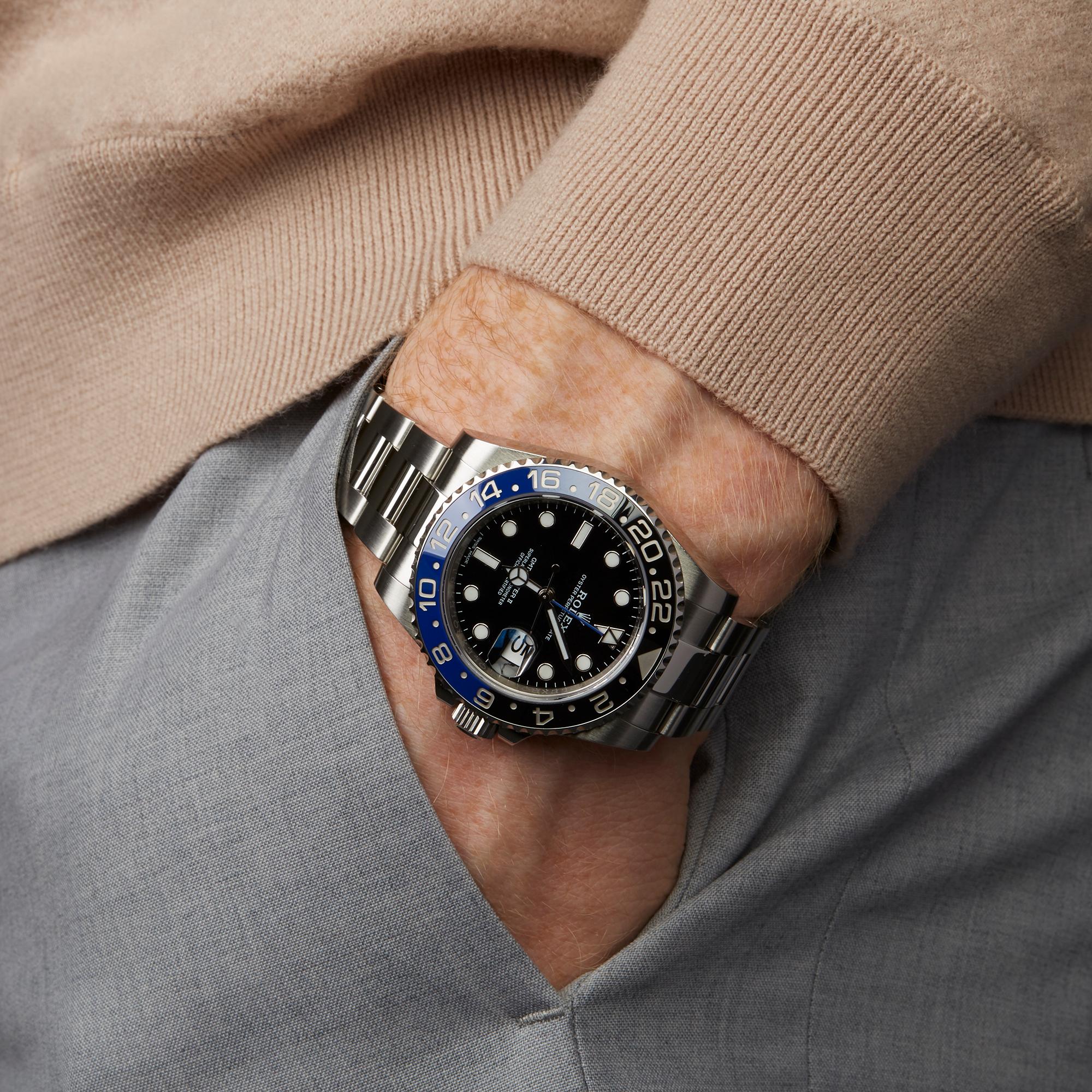 Rolex GMT Master II Batman Stainless Steel 116710BLNR 4