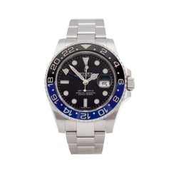 Rolex GMT Master II Batman Acier inoxydable 116710BLNR