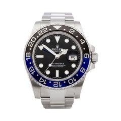 Used Rolex GMT-Master II Batman Stainless Steel 116710BLNR 