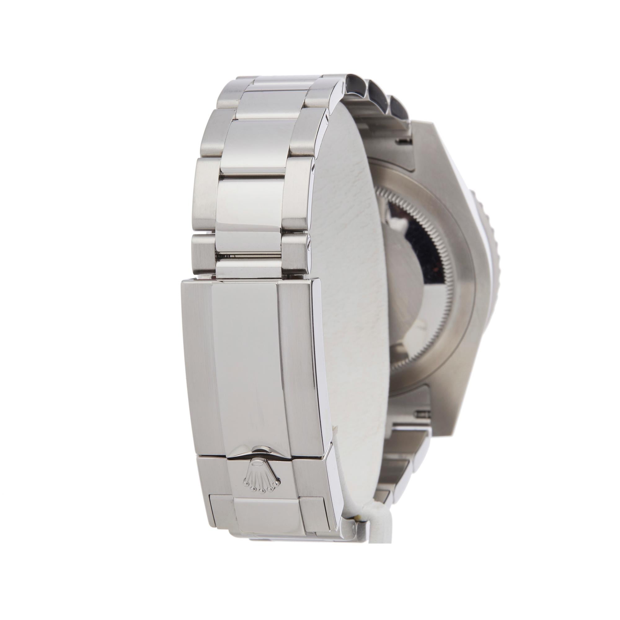 Men's Rolex GMT Master II Batman Stainless Steel 116710BLNR Wristwatch