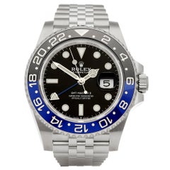 Used Rolex GMT-Master II Batman Stainless Steel 126710BLNR