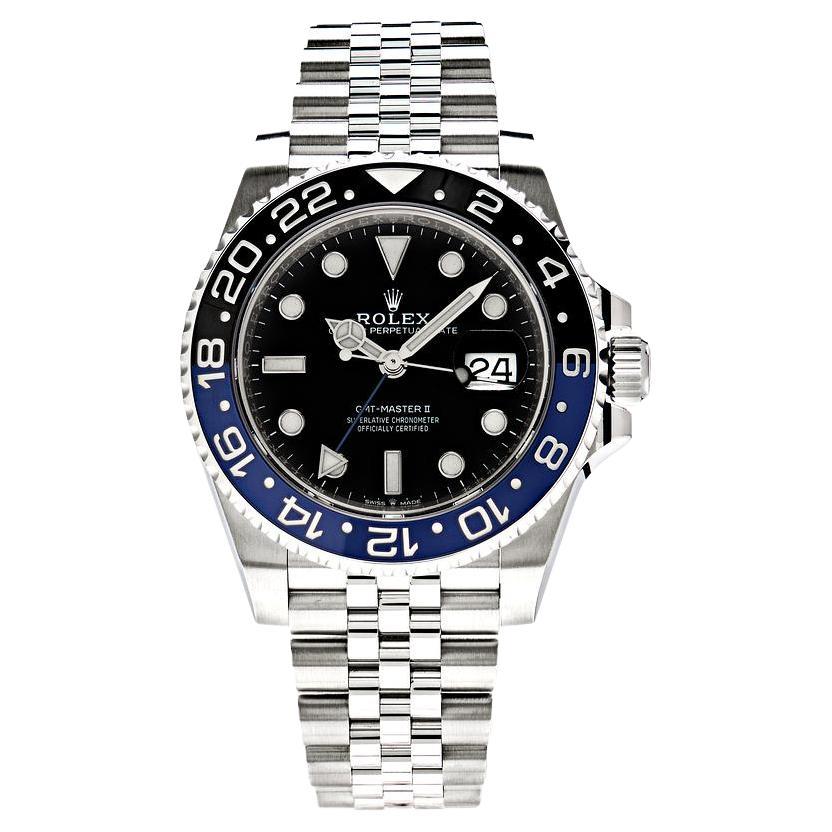 Rolex GMT-Master II Batman Stainless Steel Jubilee 126710BLNR