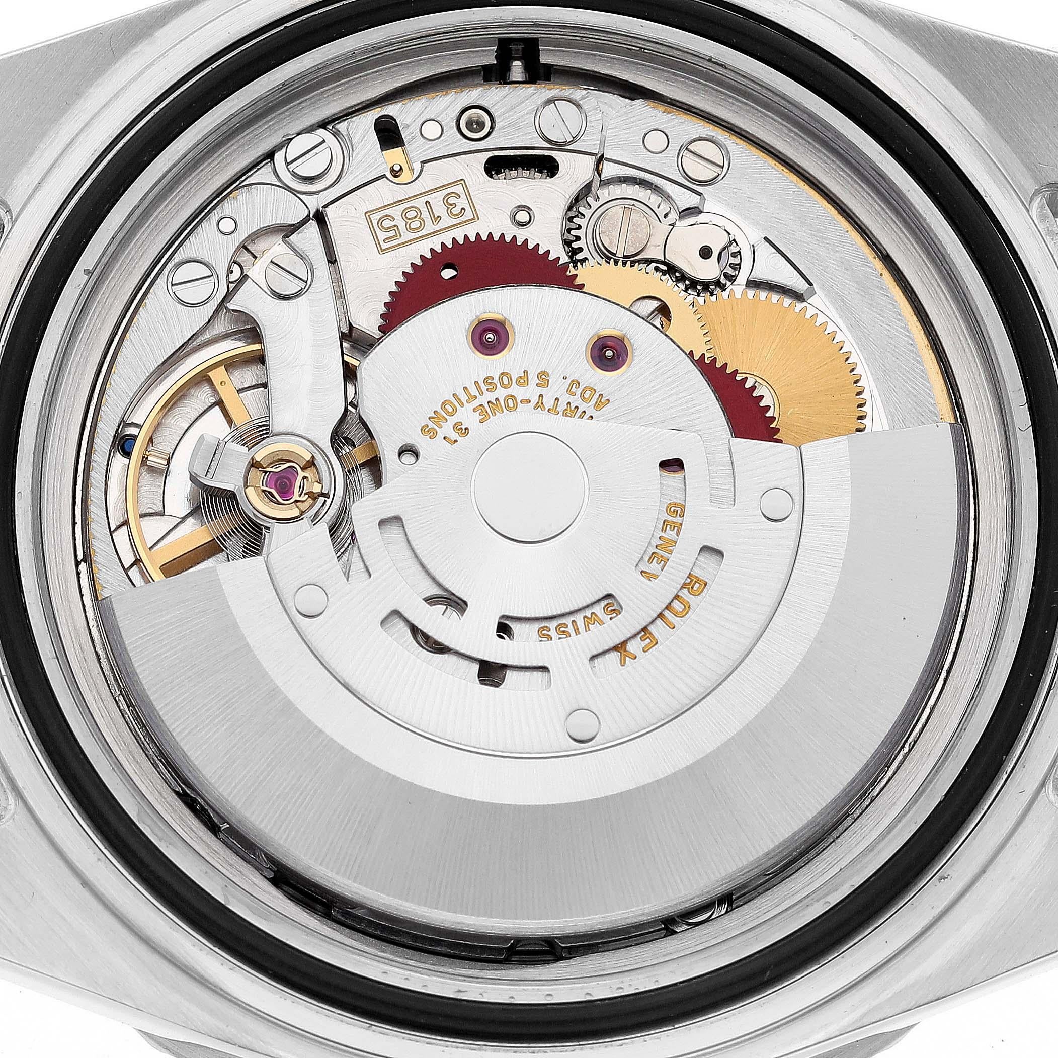 Rolex GMT Master II Black Bezel Dial Steel Mens Watch 16710 1