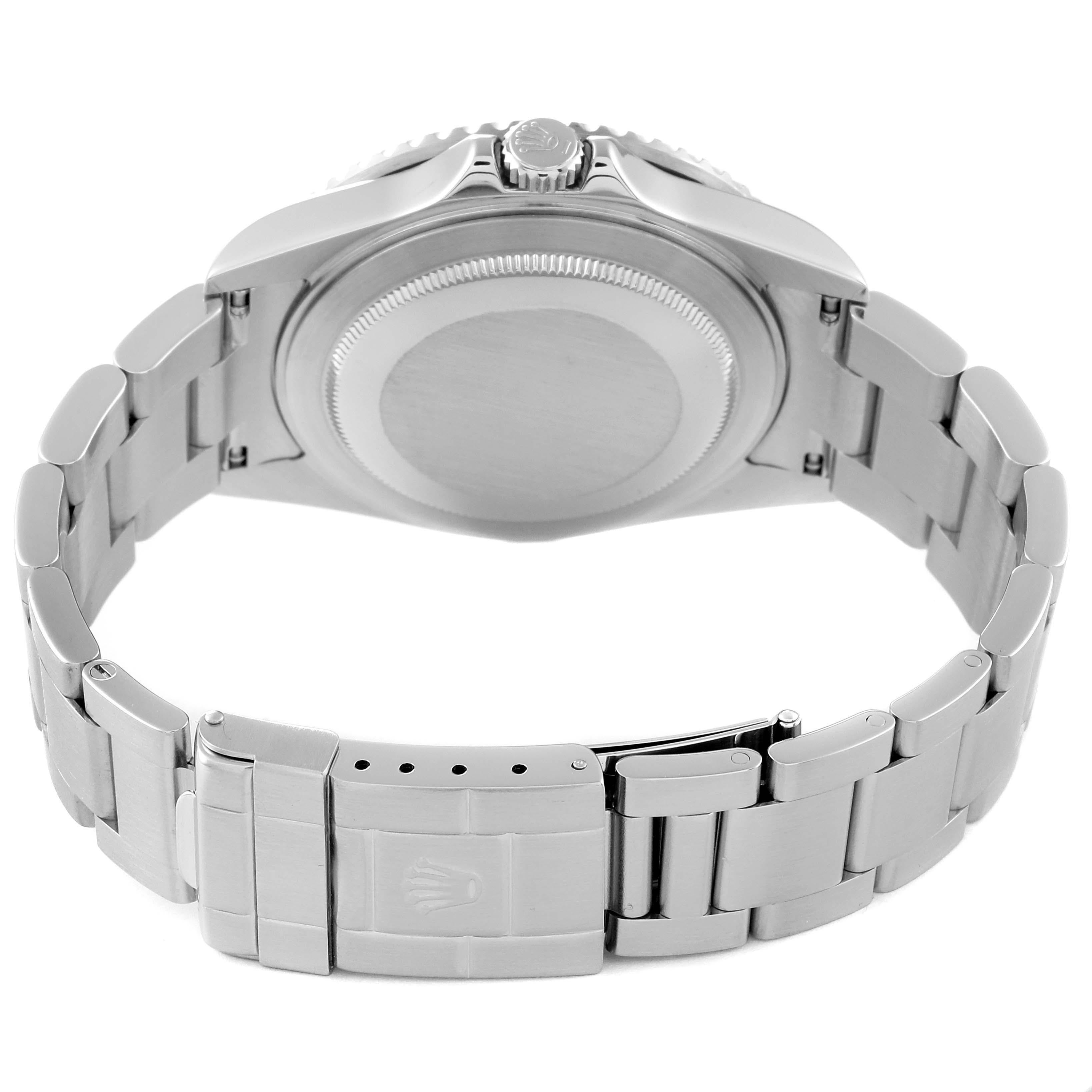Rolex GMT Master II Black Bezel Dial Steel Mens Watch 16710 2