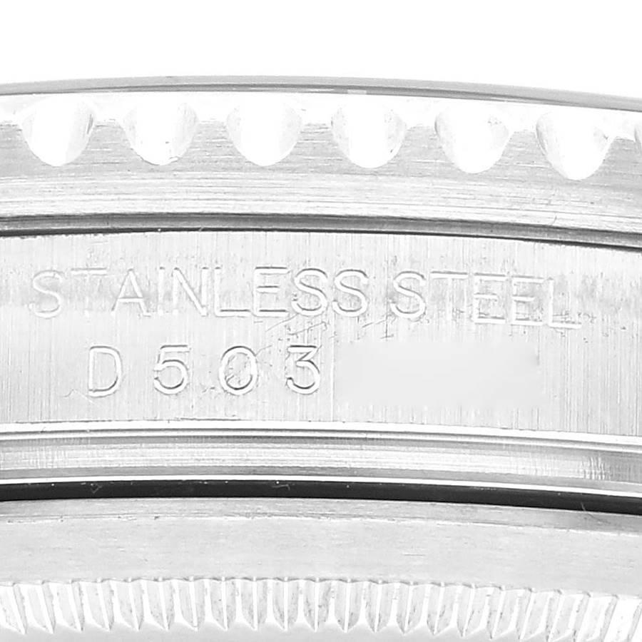 Men's Rolex GMT Master II Black Bezel Error Dial Steel Mens Watch 16710 Box Papers