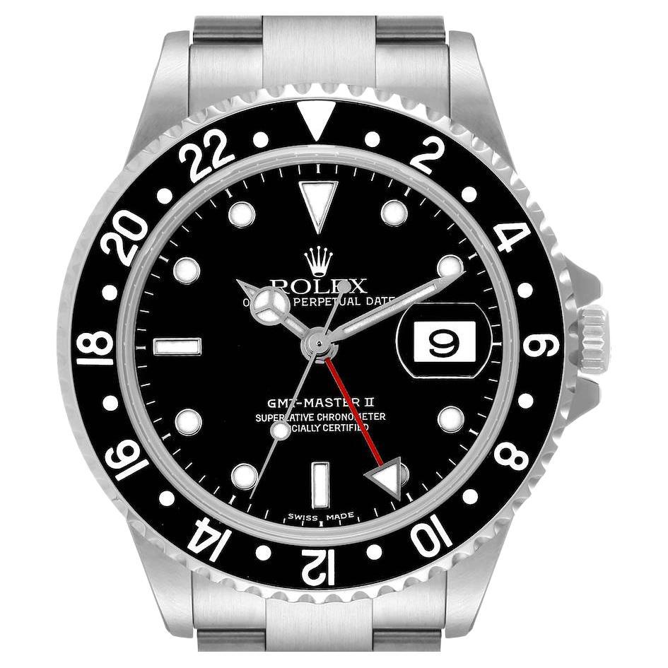 Rolex Gmt Black - 37 For Sale on 1stDibs