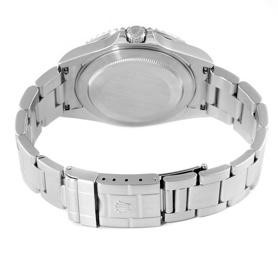 Rolex GMT Master II Black Dial Bezel Steel Mens Watch 16710 For Sale 4