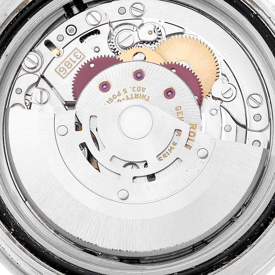 Rolex GMT Master II Stahl-Herrenuhr mit schwarzem Zifferblatt und Keramik-Lünette 116710 Boxkarte 5