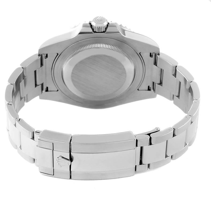 Rolex GMT Master II Black Dial Ceramic Bezel Steel Mens Watch 116710 Box Card 5