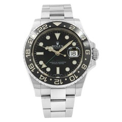 Rolex GMT-Master II Black on Black 116710LN Steel Automatic Men's Watch