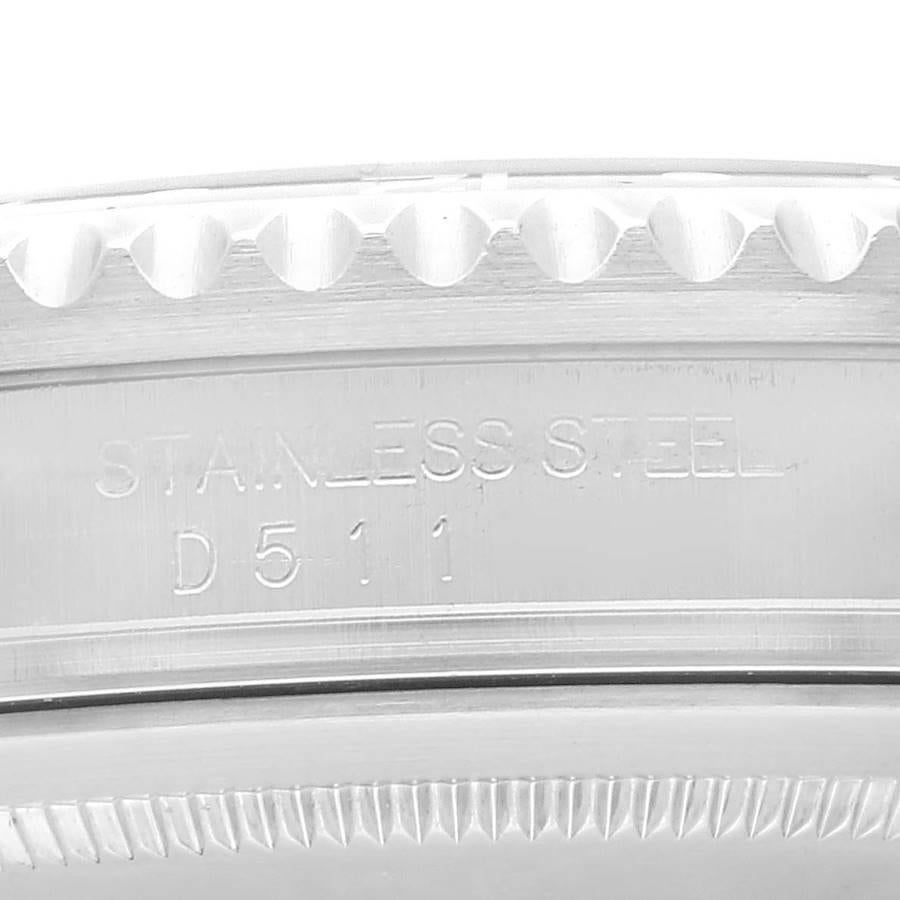 Men's Rolex GMT Master II Black Red Coke Bezel Steel Mens Watch 16710 Box Papers