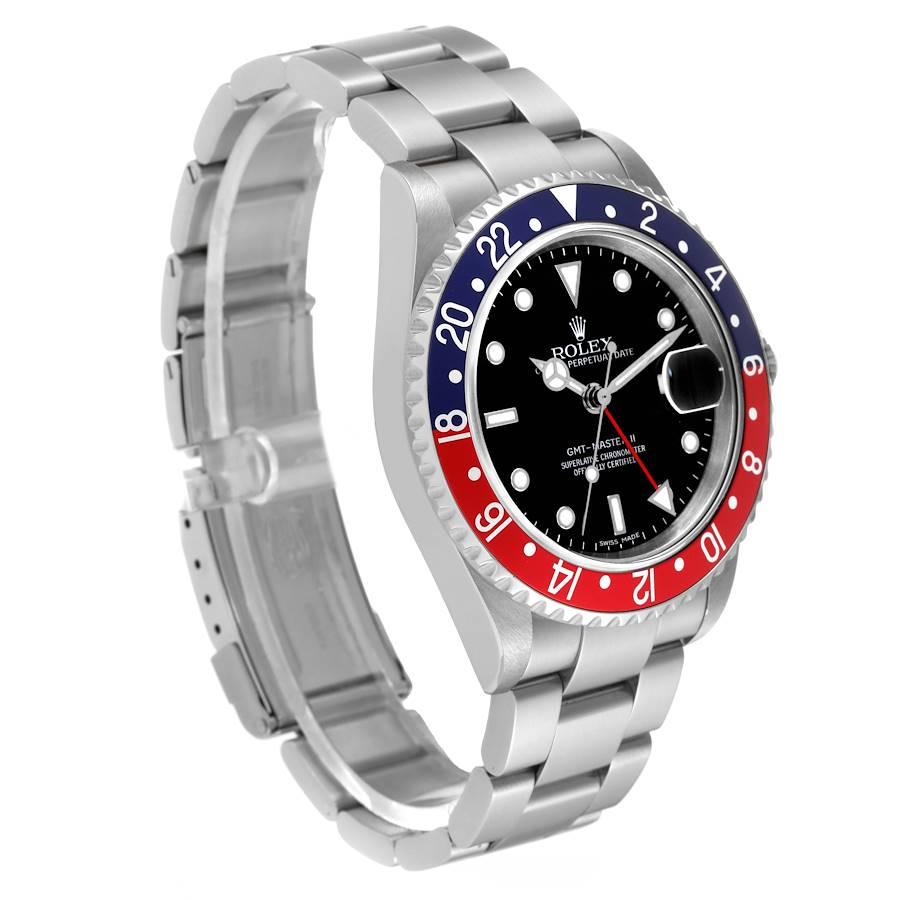 red and blue rolex submariner