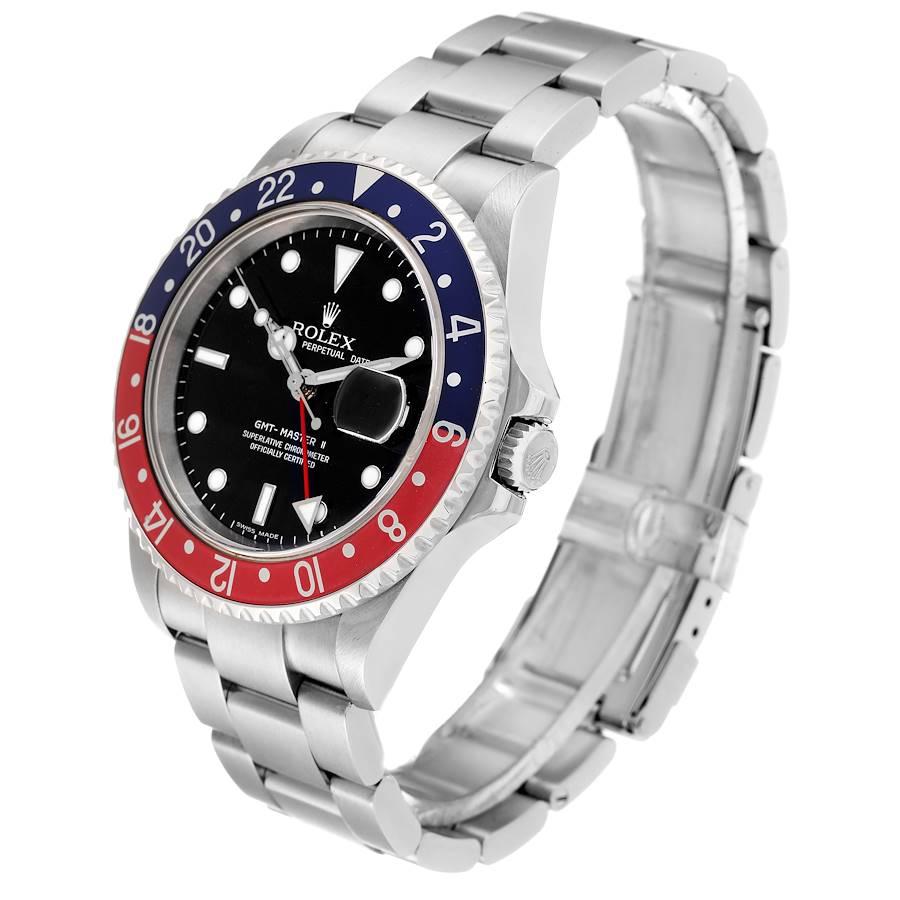 Rolex GMT Master II Blu Rosso Pepsi Quadrante Errore Orologio Uomo 16710 Scatola Documenti In condizioni ottime a Atlanta, GA