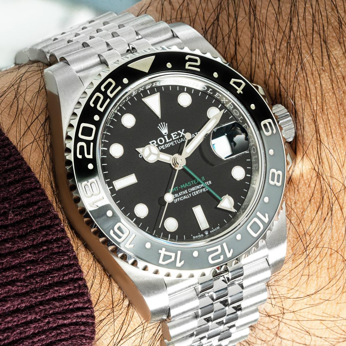 Rolex GMT-Master II Bruce Wayne 126710GRNR 2