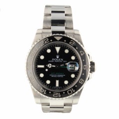 Rolex GMT Master II Ceramic Steel Automatic Black Watch 116710 LN