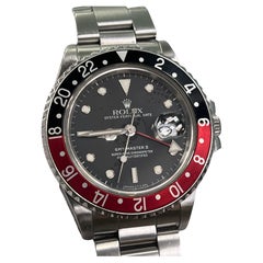 Rolex GMT Master II Coque 16760 Dama Gorda Acero Inoxidable Caja Papel