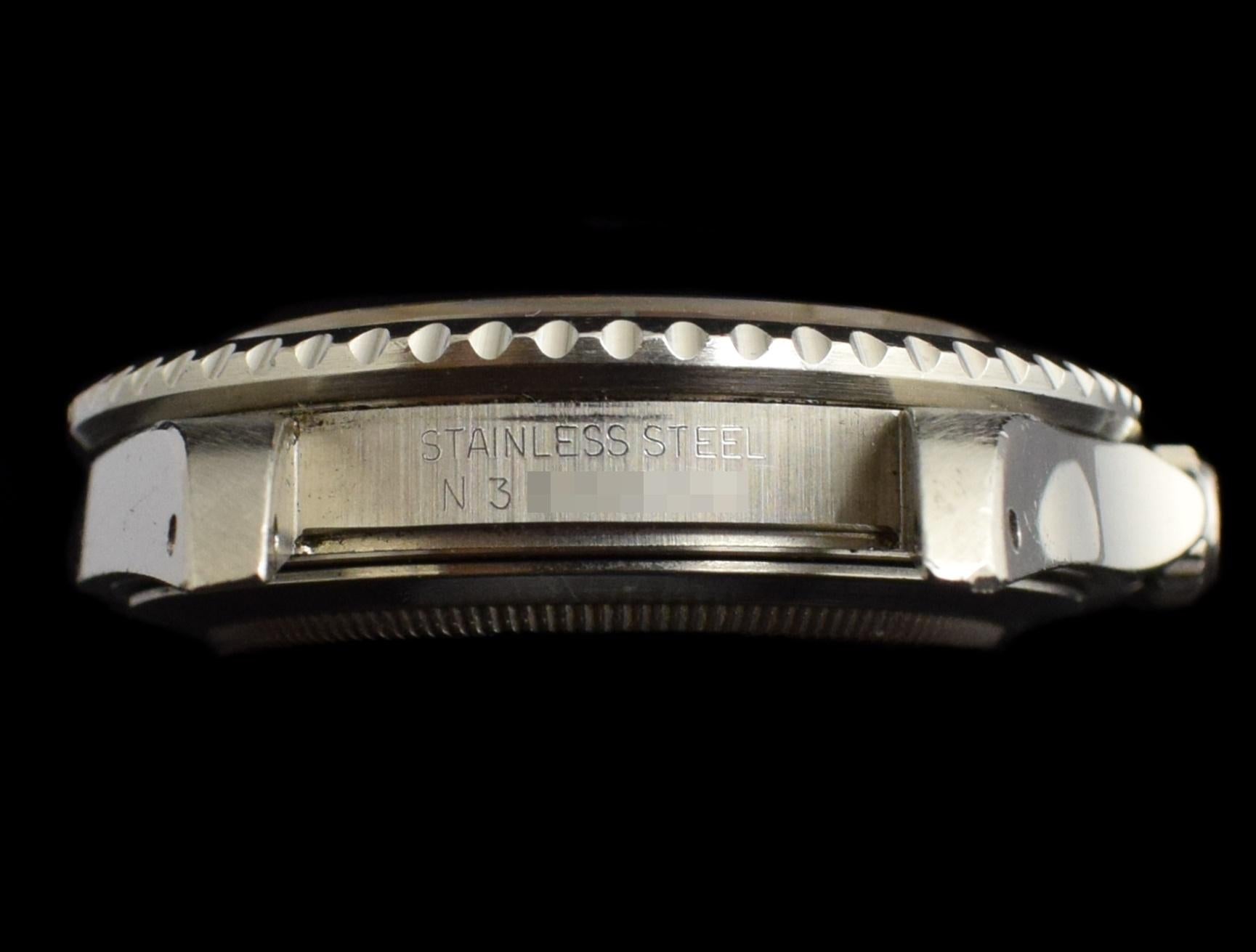 Men's Rolex GMT-Master II Coke Black Tritium Dial 16710 Steel Automatic Watch, 1991