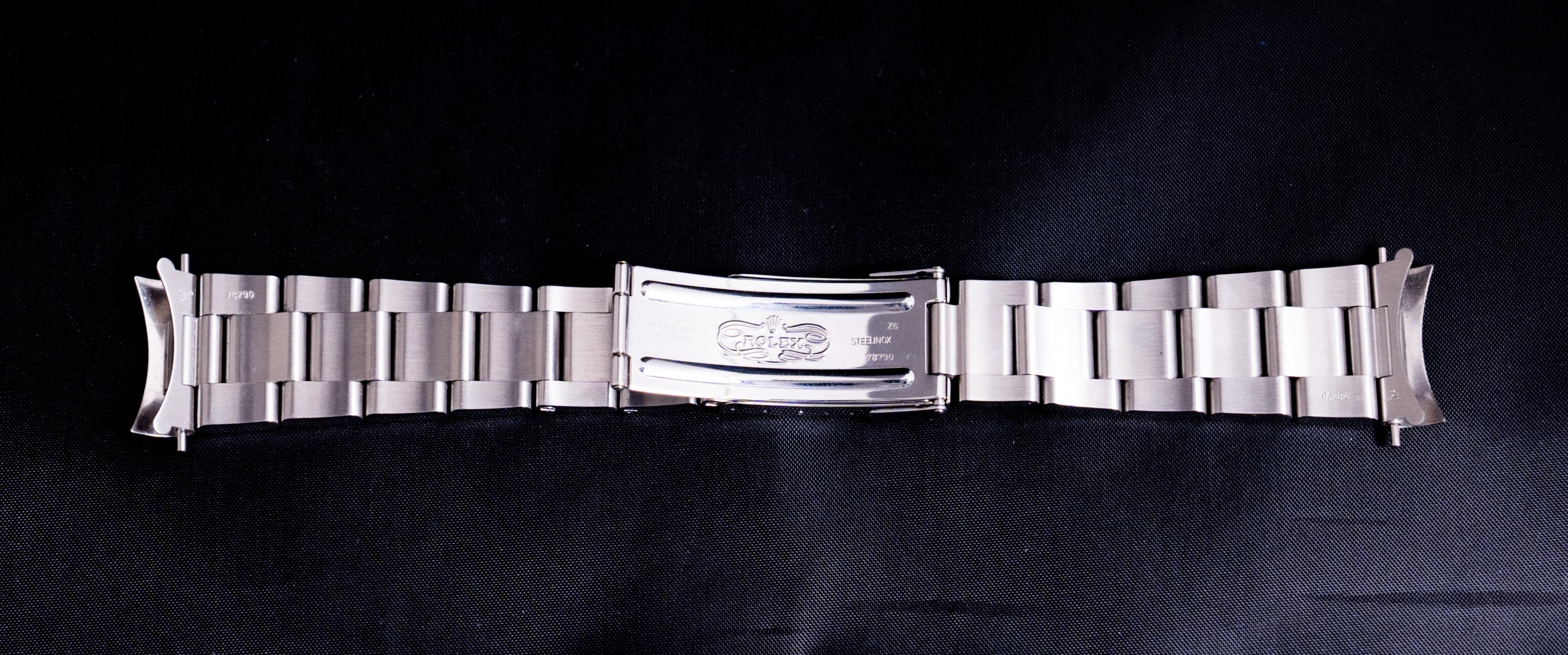 Rolex GMT-Master II Coke Black Tritium Dial 16710 Steel Automatic Watch, 1997 For Sale 7