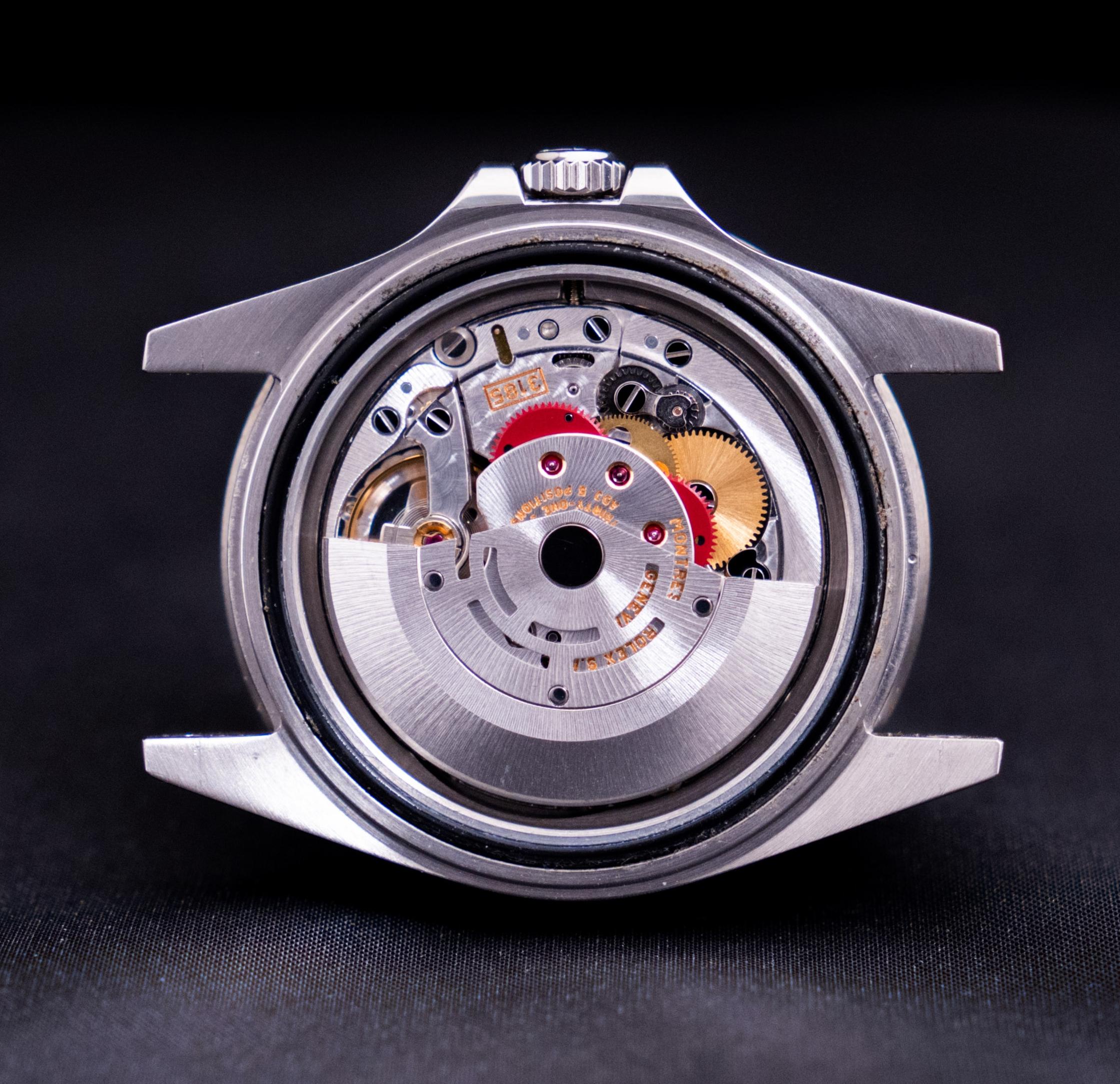 Rolex GMT-Master II Coke Black Tritium Dial 16710 Steel Automatic Watch, 1997 For Sale 5