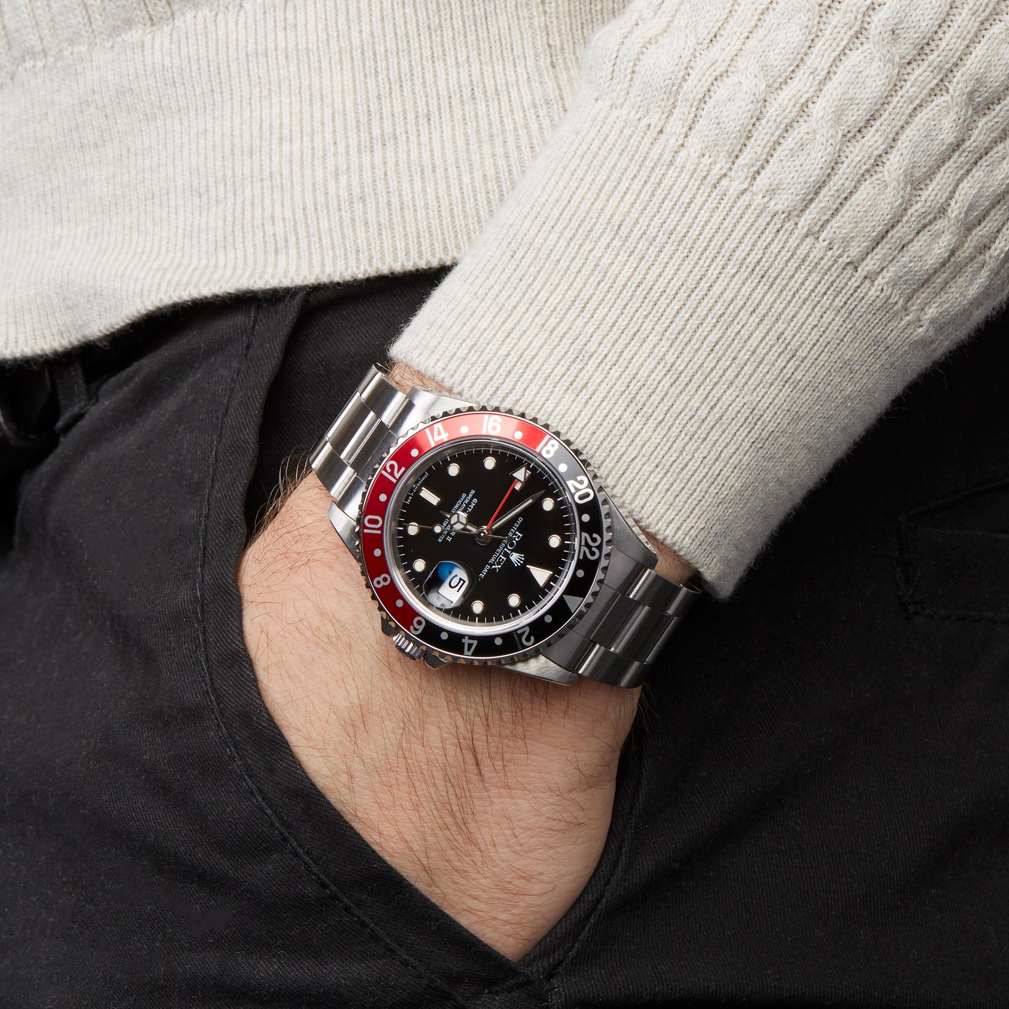 Rolex GMT-Master II Coke Stainless Steel 16710 4