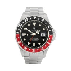 Used Rolex GMT-Master II Coke Stainless Steel 16710
