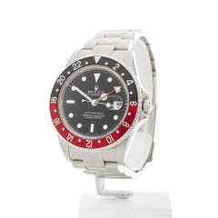 Rolex GMT Master II Coke Stainless Steel Men's 16710