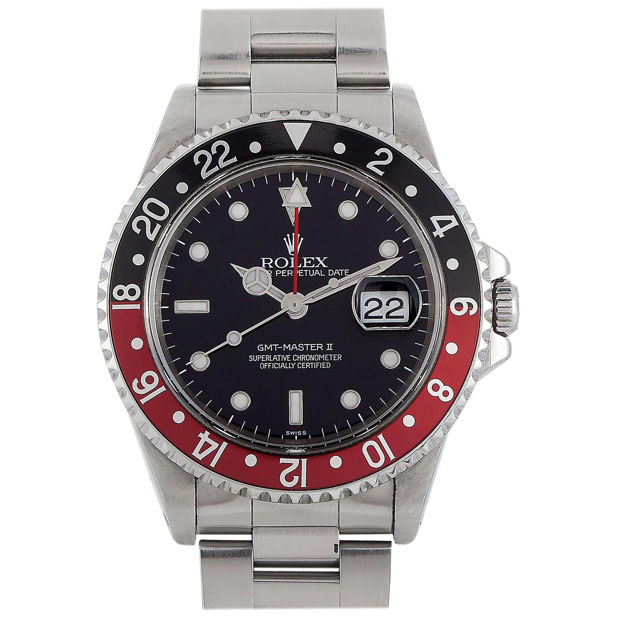 Rolex GMT-Master II "Coke" Watch 16710
