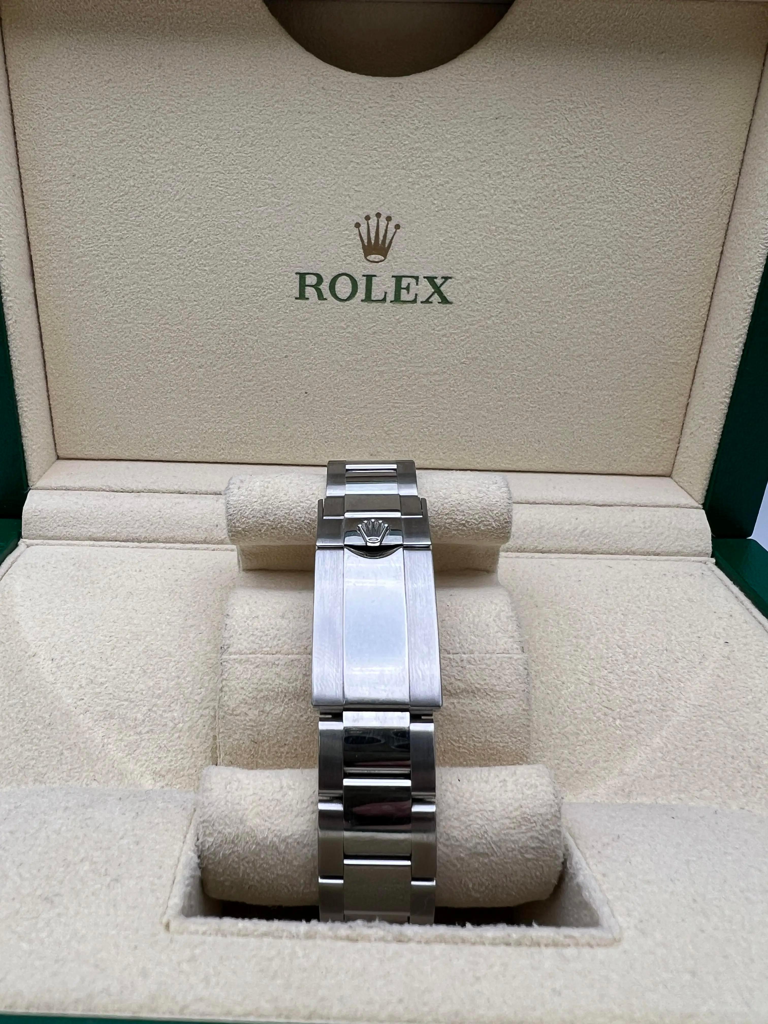 Rolex GMT Master II Custom Meteorit Pepsi 40mm 116710LN BLRO Superman Vollständiger Satz im Angebot 7