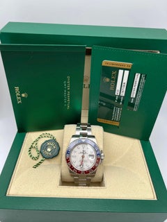 Rolex GMT Master II Custom Meteorite Pepsi 40mm 116710LN BLRO Superman Full Set