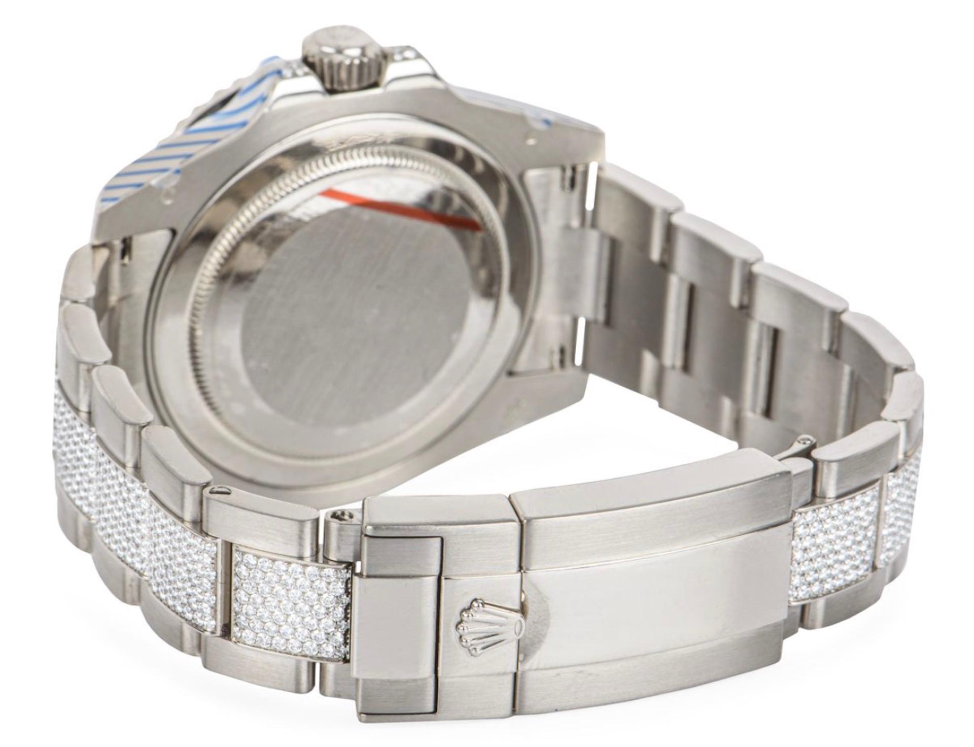 Rolex Montre GMT-Master II sertie de diamants et de saphirs 116759SANR Pour hommes en vente