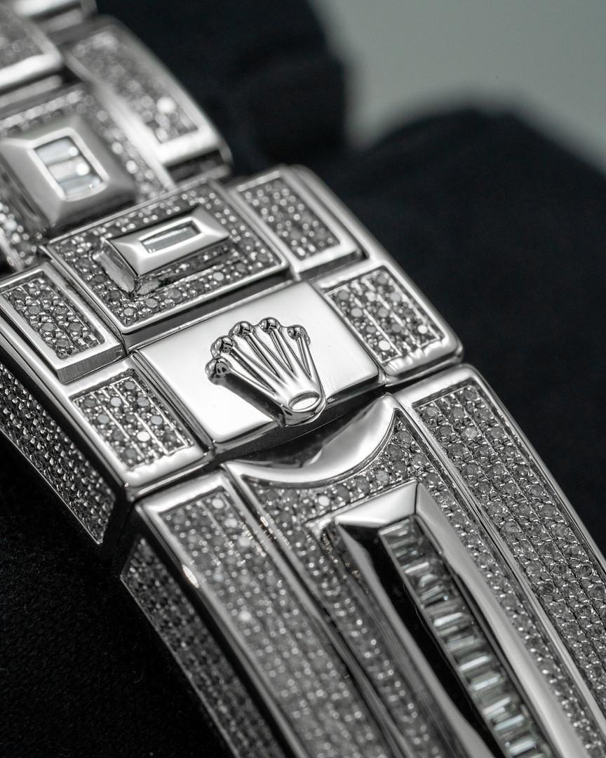 Rolex GMT-Master II Diamond Set in Stainless Steel 116710LN Wrist Watch For Sale 1