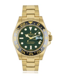 Rolex GMT-Master II Green Dial Watch 116718LN