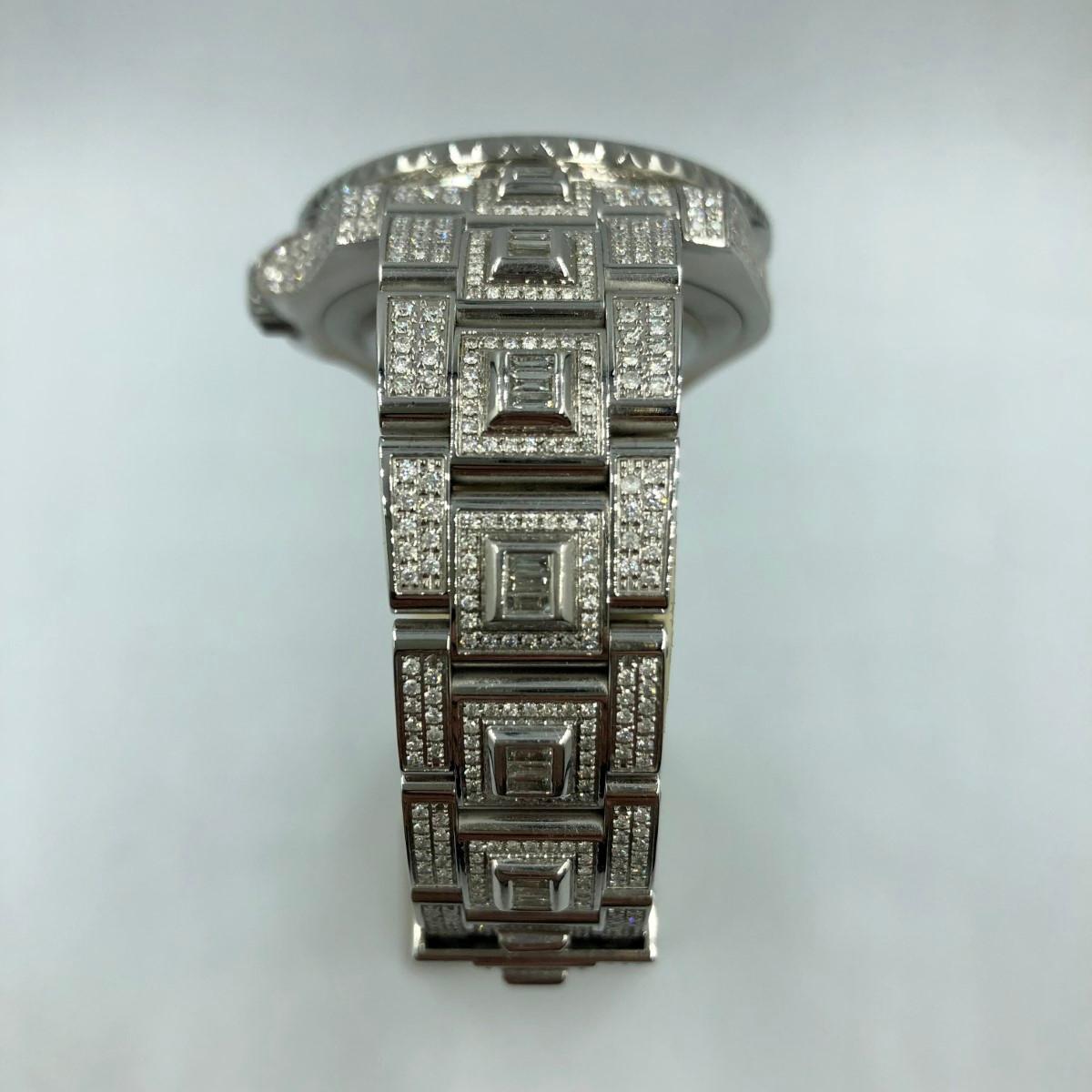 Rolex GMT-Master II „ICE“ 116710LN, maßgefertigter Diamantpavé, kompletter Satz im Angebot 5