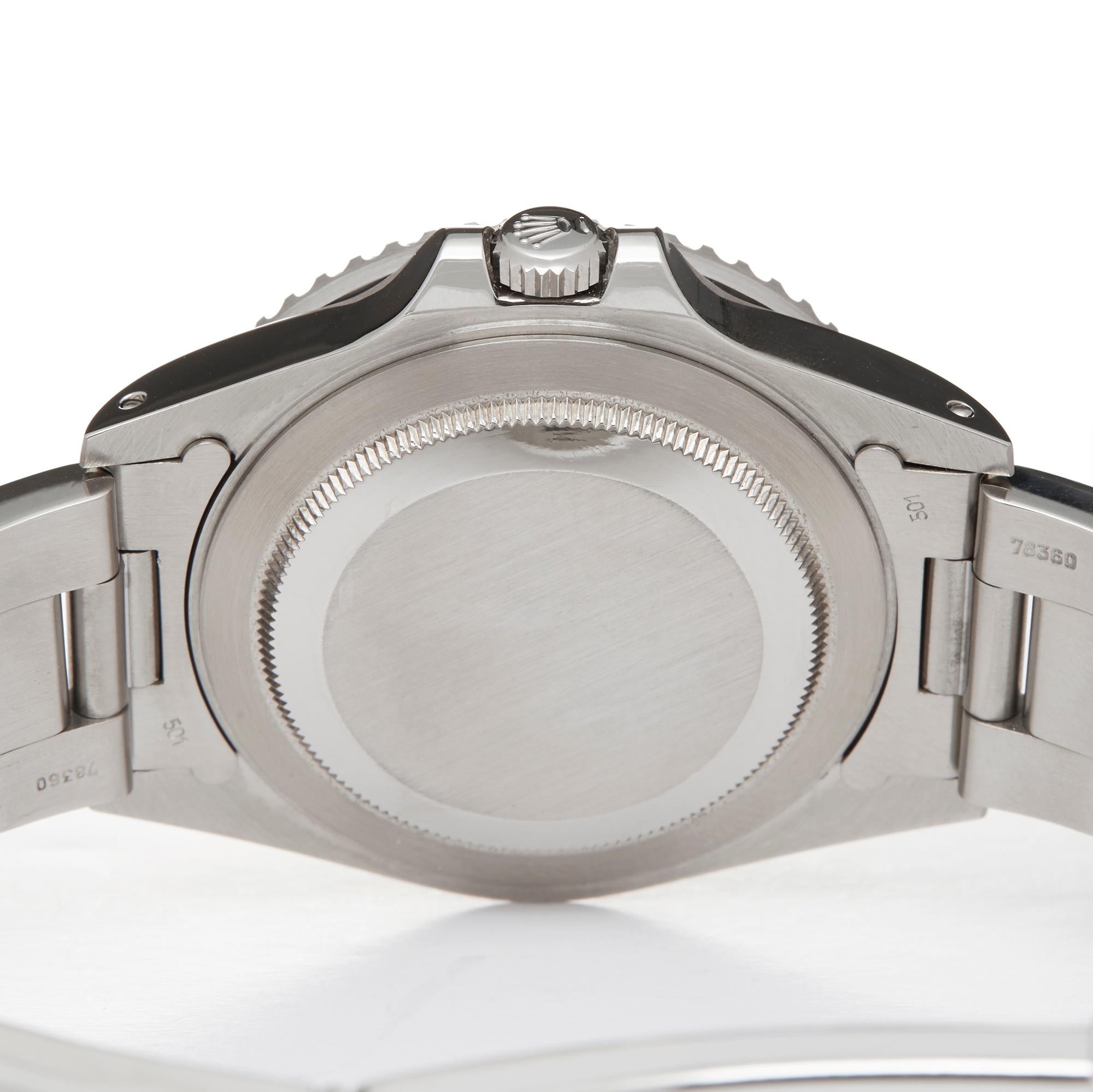 Men's Rolex GMT-Master II MKII Fat Lady Coke Stainless Steel 16760 Wristwatch
