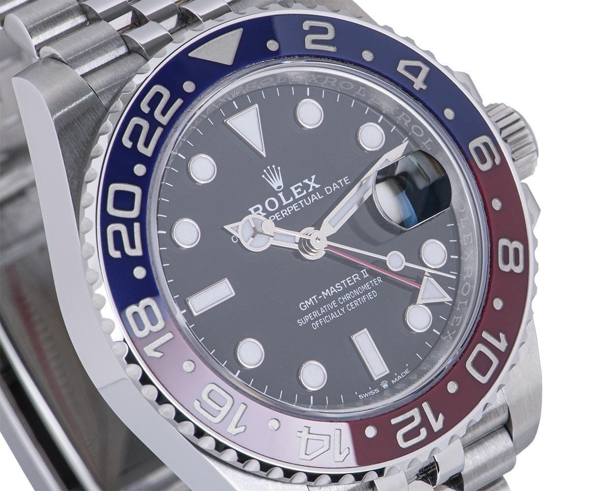 Men's Rolex GMT-Master II Pepsi 126710BLRO
