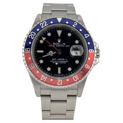 Rolex GMT-Master II Pepsi 16710 40mm Red Blue Stainless Steel Box Paper 2006