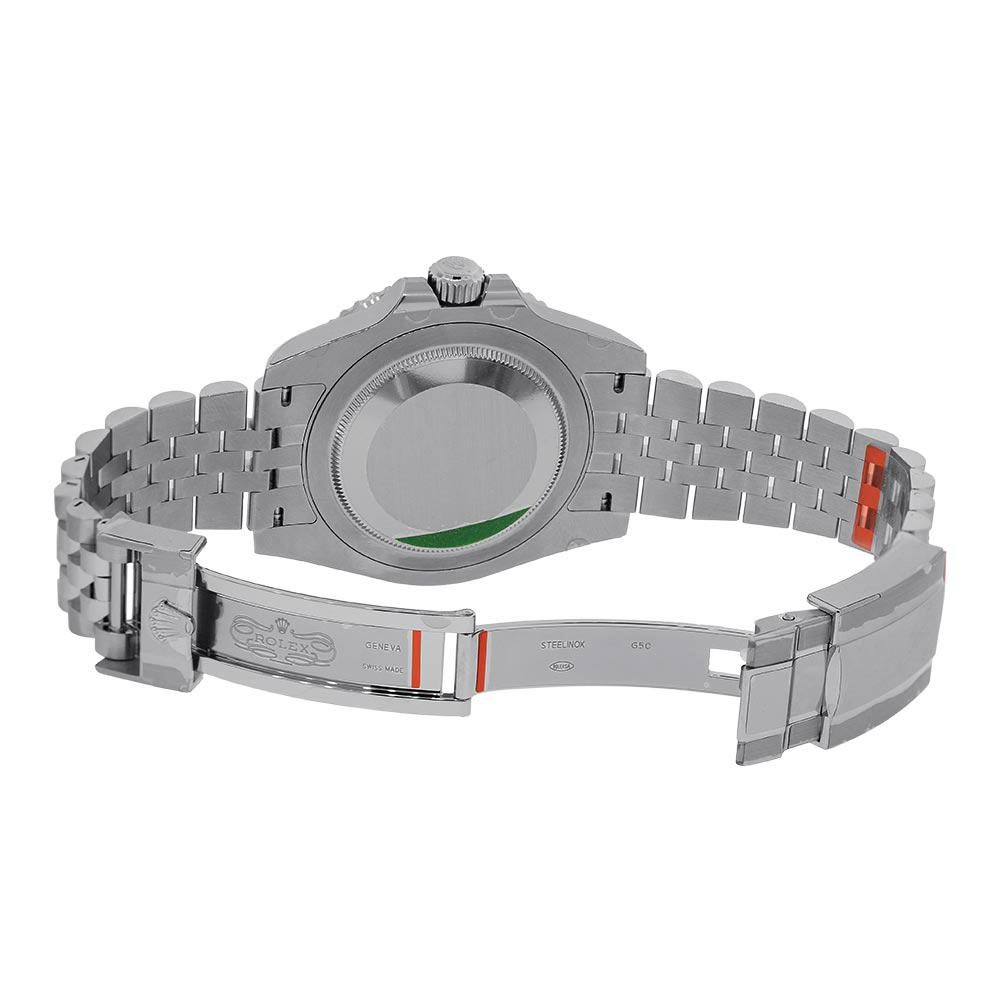 Men's Rolex GMT Master II Pepsi Bezel Jubilee Steel Watch 126710BLRO