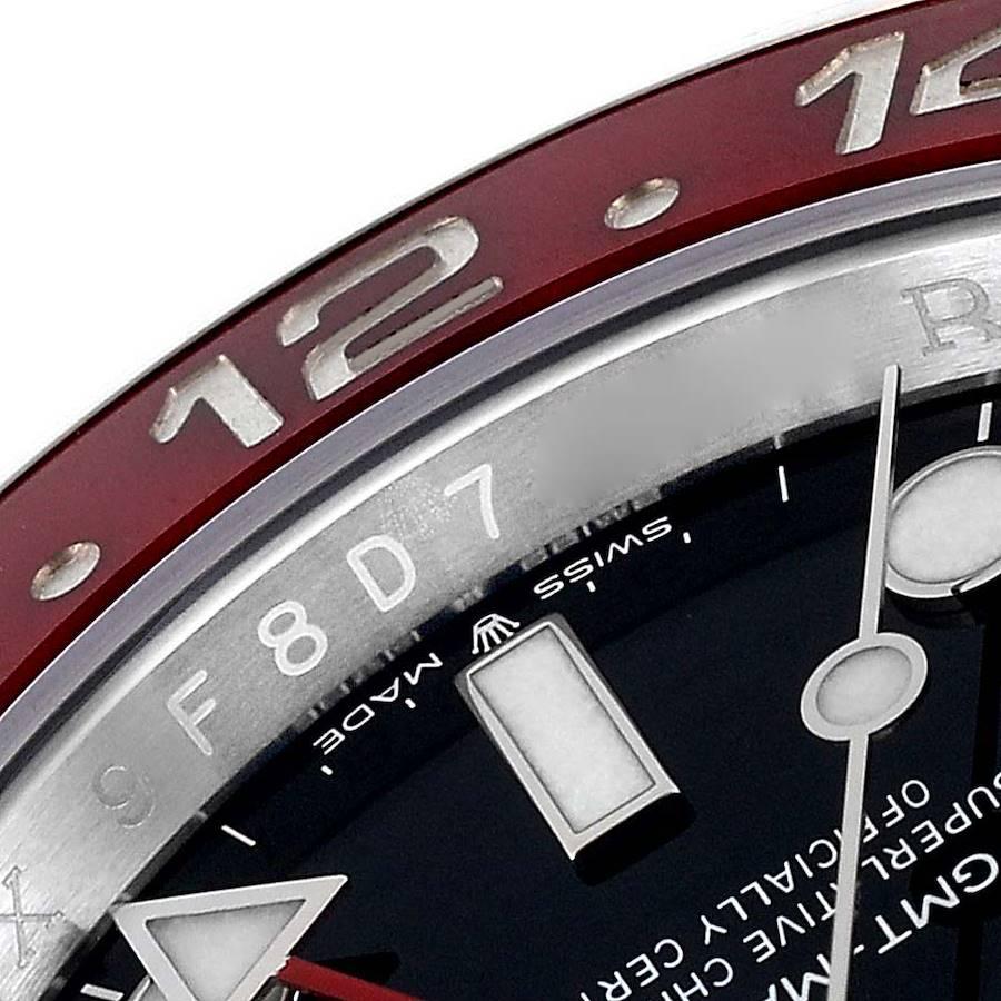 Rolex GMT Master II Pepsi Bezel Jubilee Steel Mens Watch 126710 Unworn 2