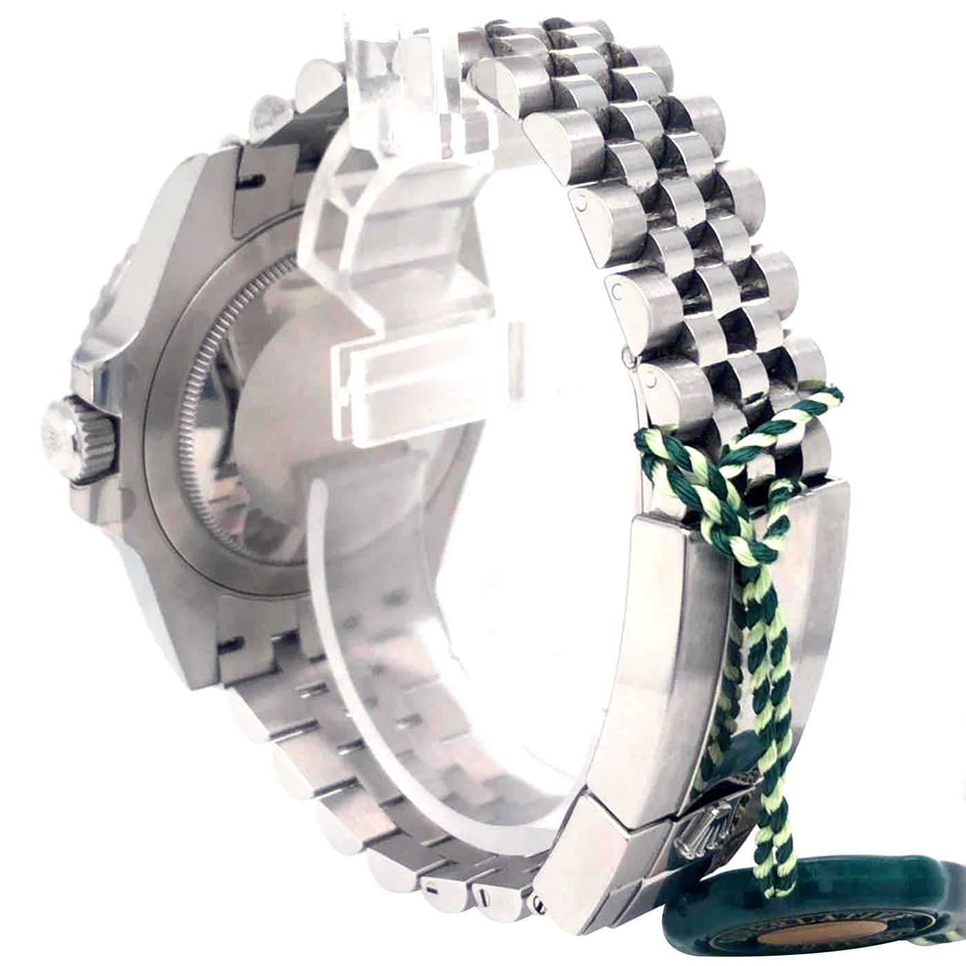 Modernist Rolex GMT-Master II Pepsi Bezel Stainless Steel Men's Jubilee Watch 126710BLRO